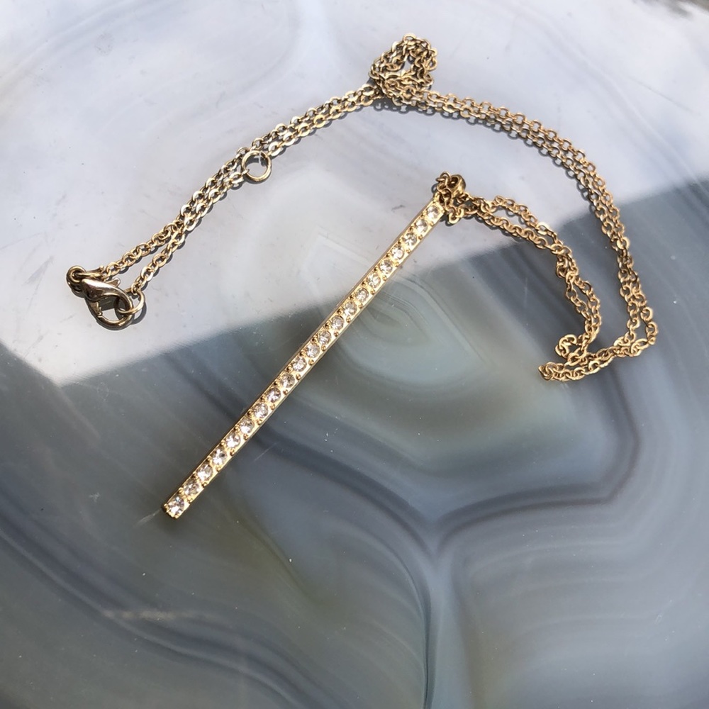 Adjustable Cleavage Bar Necklace 5/$25